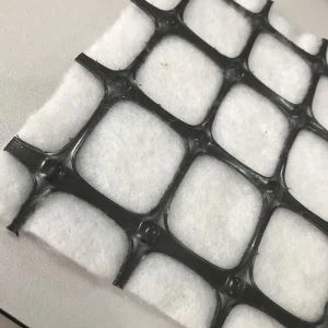 Biaxial Geogrid nrog Geotextile