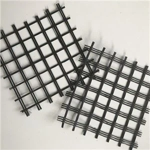 Txoj Kev Geosynthetics Fiberglass Geogrid